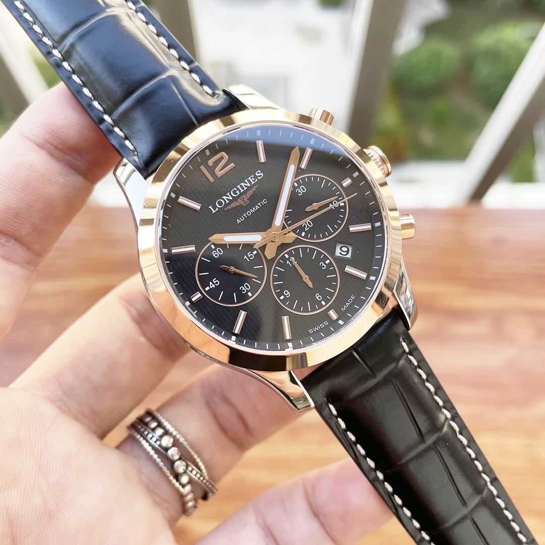 Longines Watch 42mm White / Blue - watch0426 - Image 4