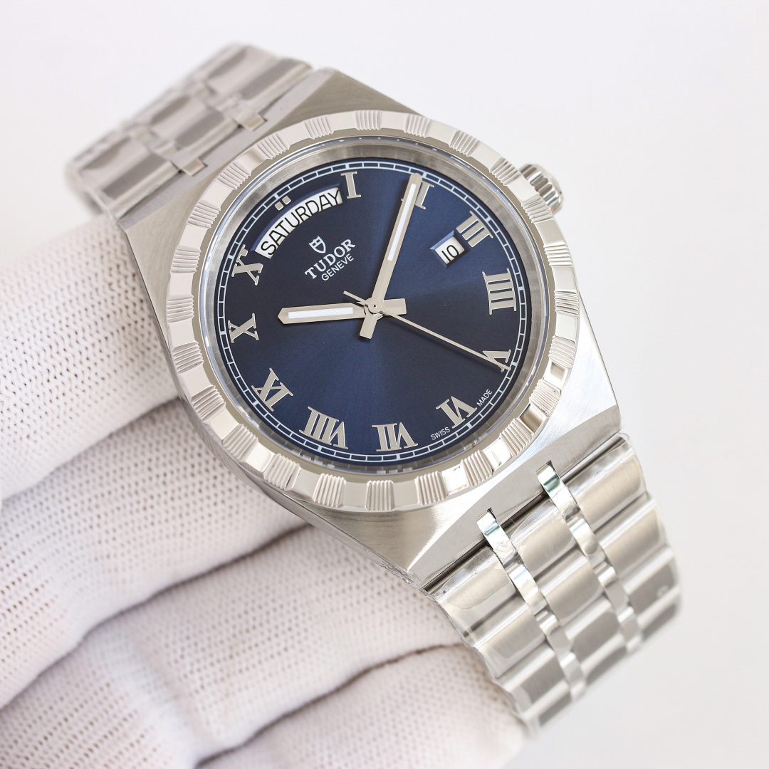 Tudor Watch 41mm White / Gold - watch0430 - Image 4