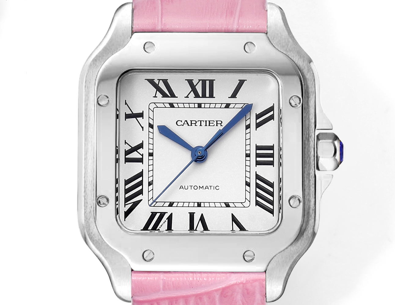 Cartier Santos 43.5mm White - watch0436 - Image 4