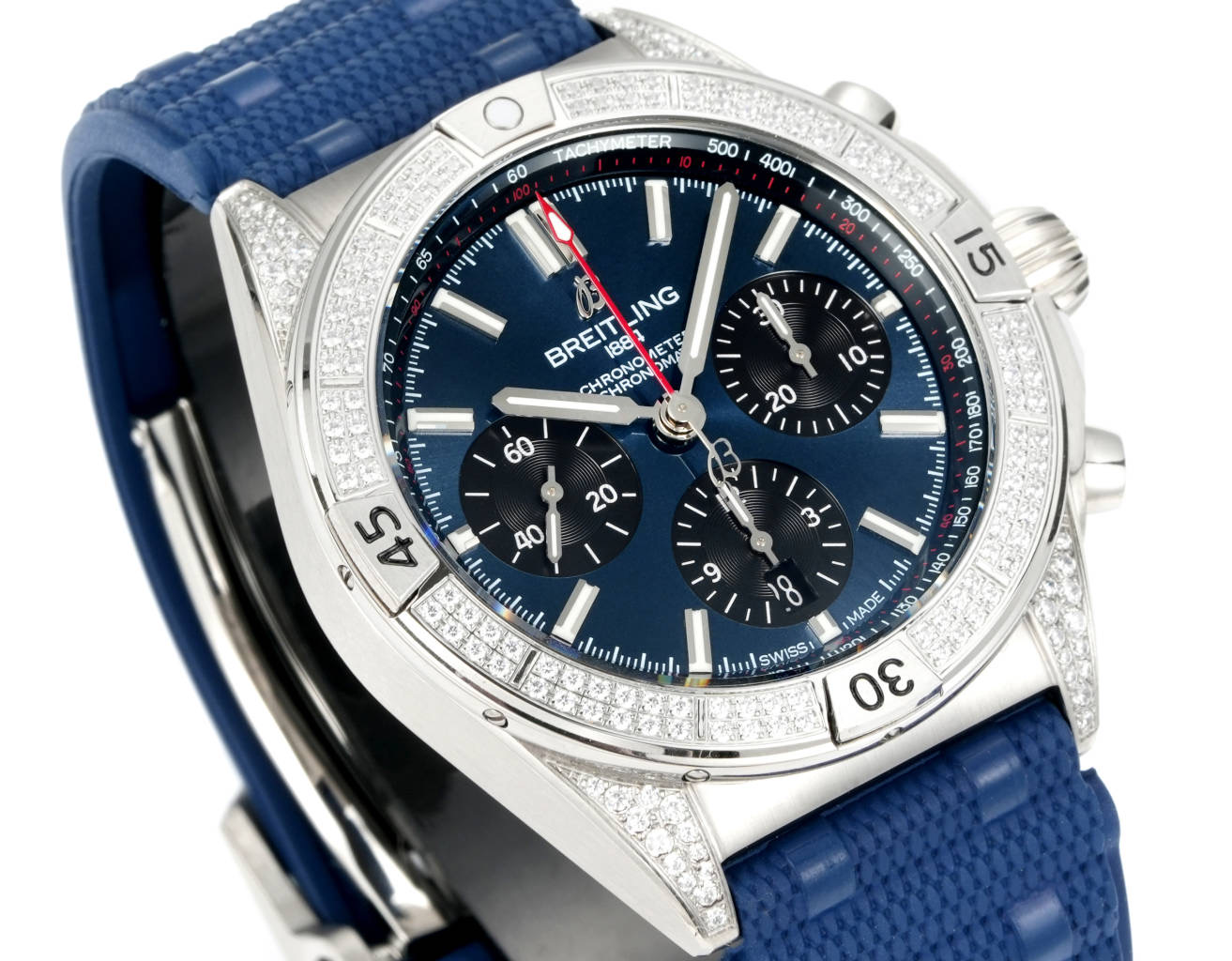 Breitling Watch 42mm Silver - watch0446 - Image 4
