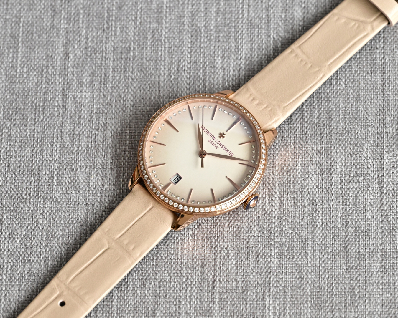 Vacheron Constantin Watch 36.5mm White / Gold - watch0452 - Image 4