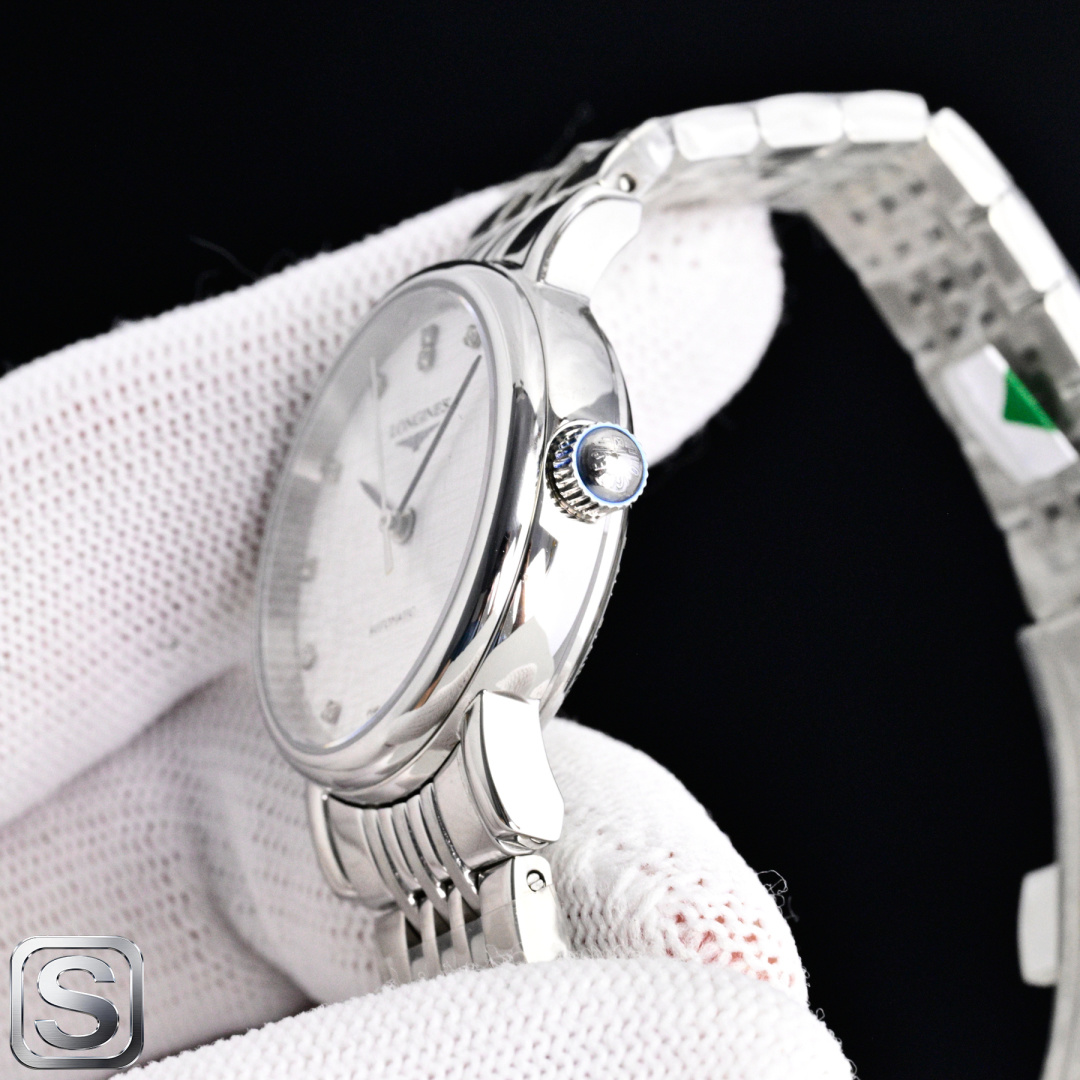 Longines Watch 29mm White / Silver - watch0464 - Image 4