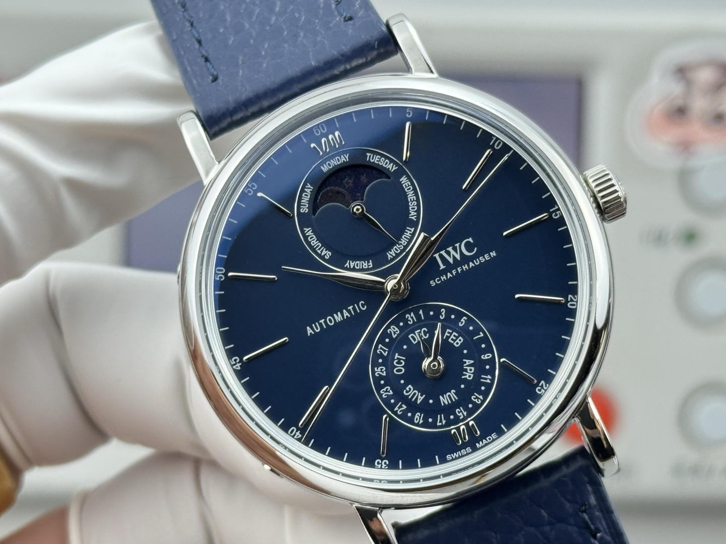 IWC Watch White / Gold - watch0524 - Image 4