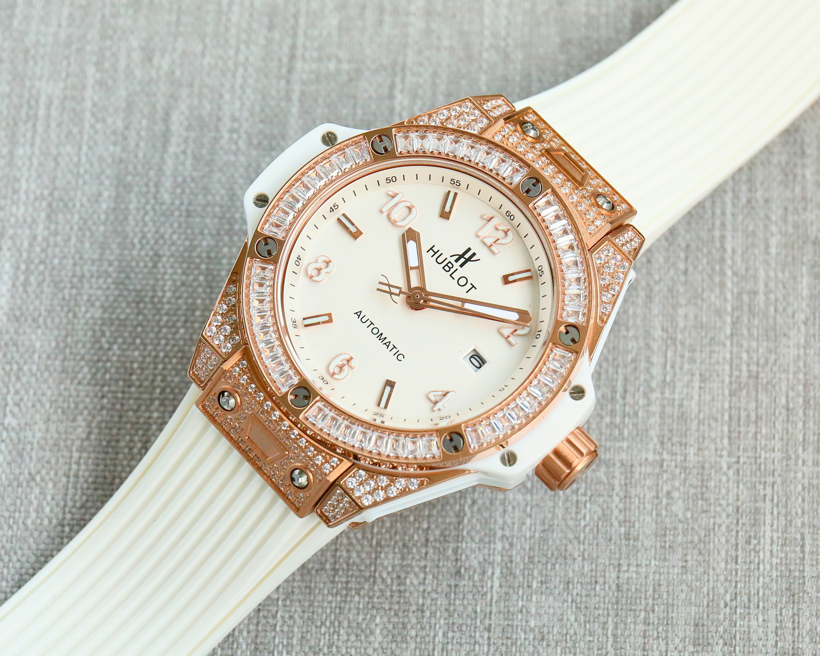 Hublot Big Bang 43mm White / Silver - watch0544 - Image 4