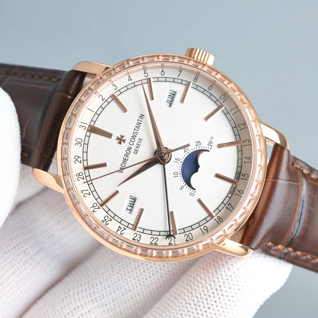 Vacheron Constantin Watch 41mm Black - watch0550 - Image 4