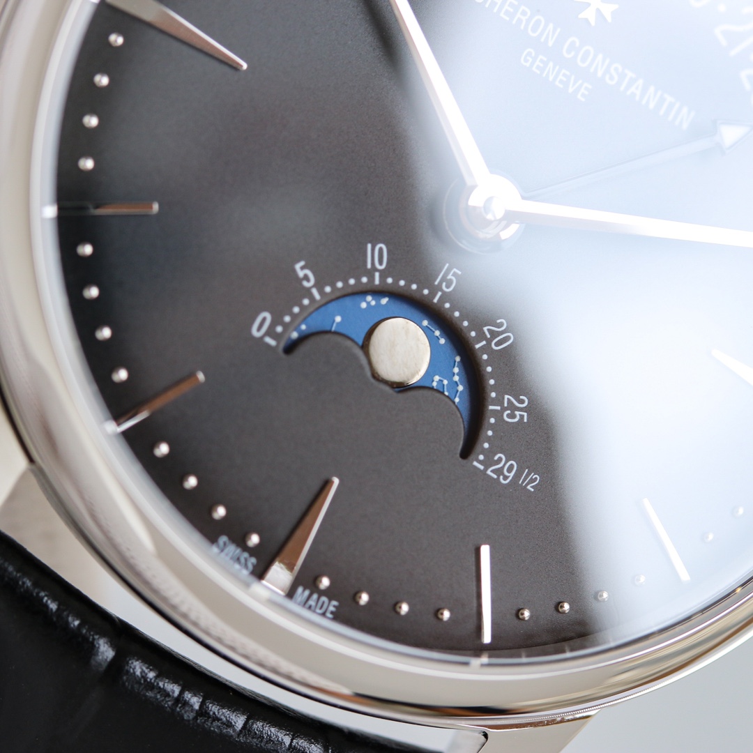 Vacheron Constantin Watch 42.5mm White / Rose Gold - watch0553 - Image 4