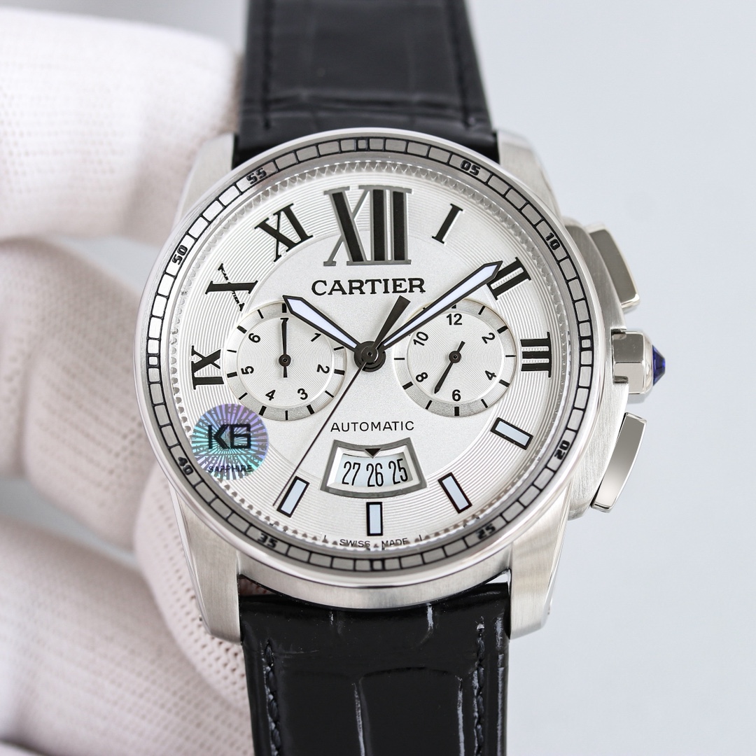 Cartier Watch Gold / Silver - watch0579 - Image 4