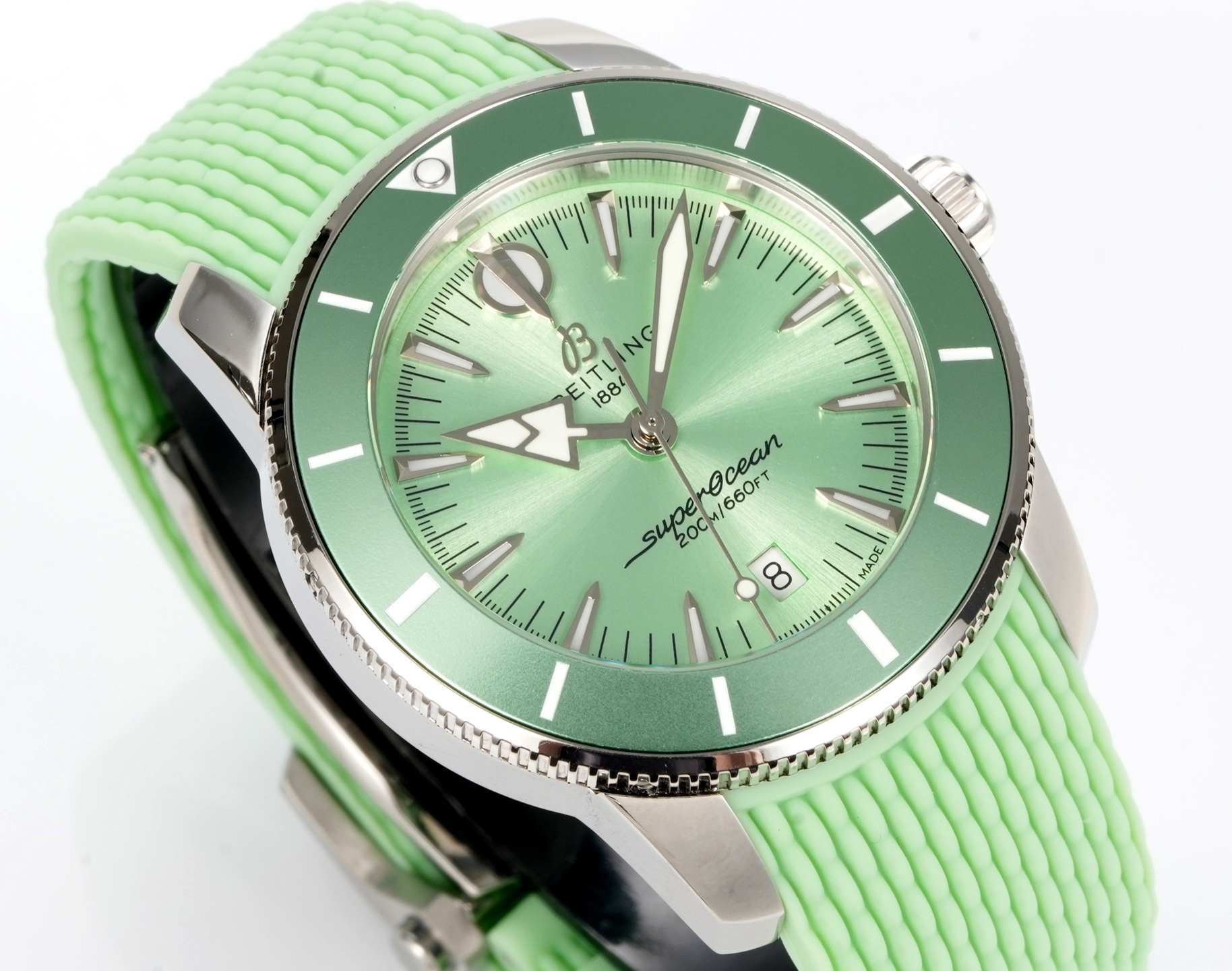 Breitling Watch Silver - watch0580 - Image 4