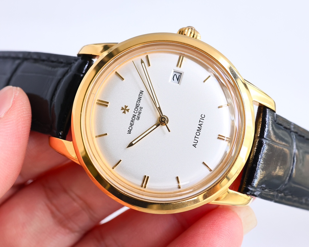 Vacheron Constantin Watch 40mm White / Gold - watch0595 - Image 4