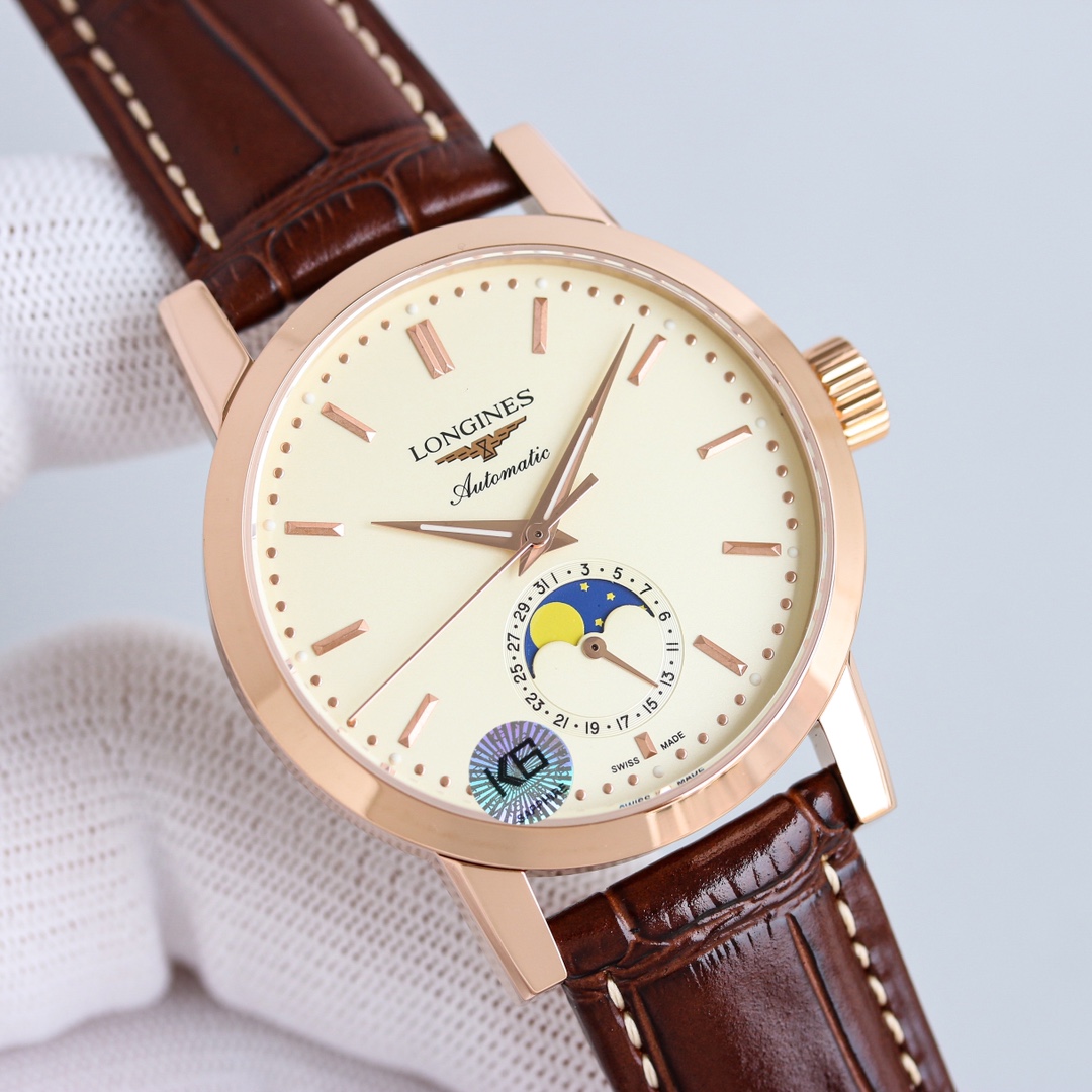Classic Watch White / Blue - watch0646 - Image 4