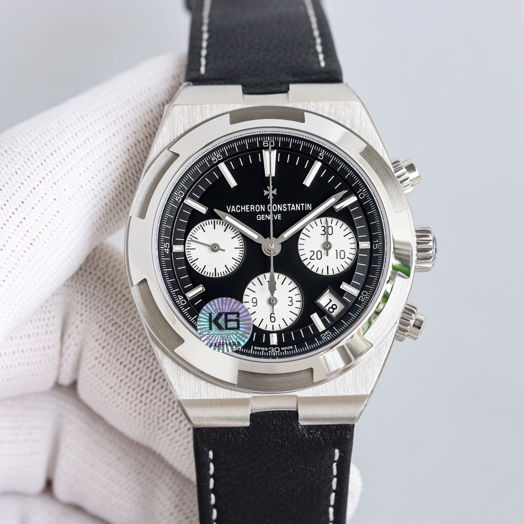 Vacheron Constantin Overseas 41mm White / Rose Gold - watch0650 - Image 4