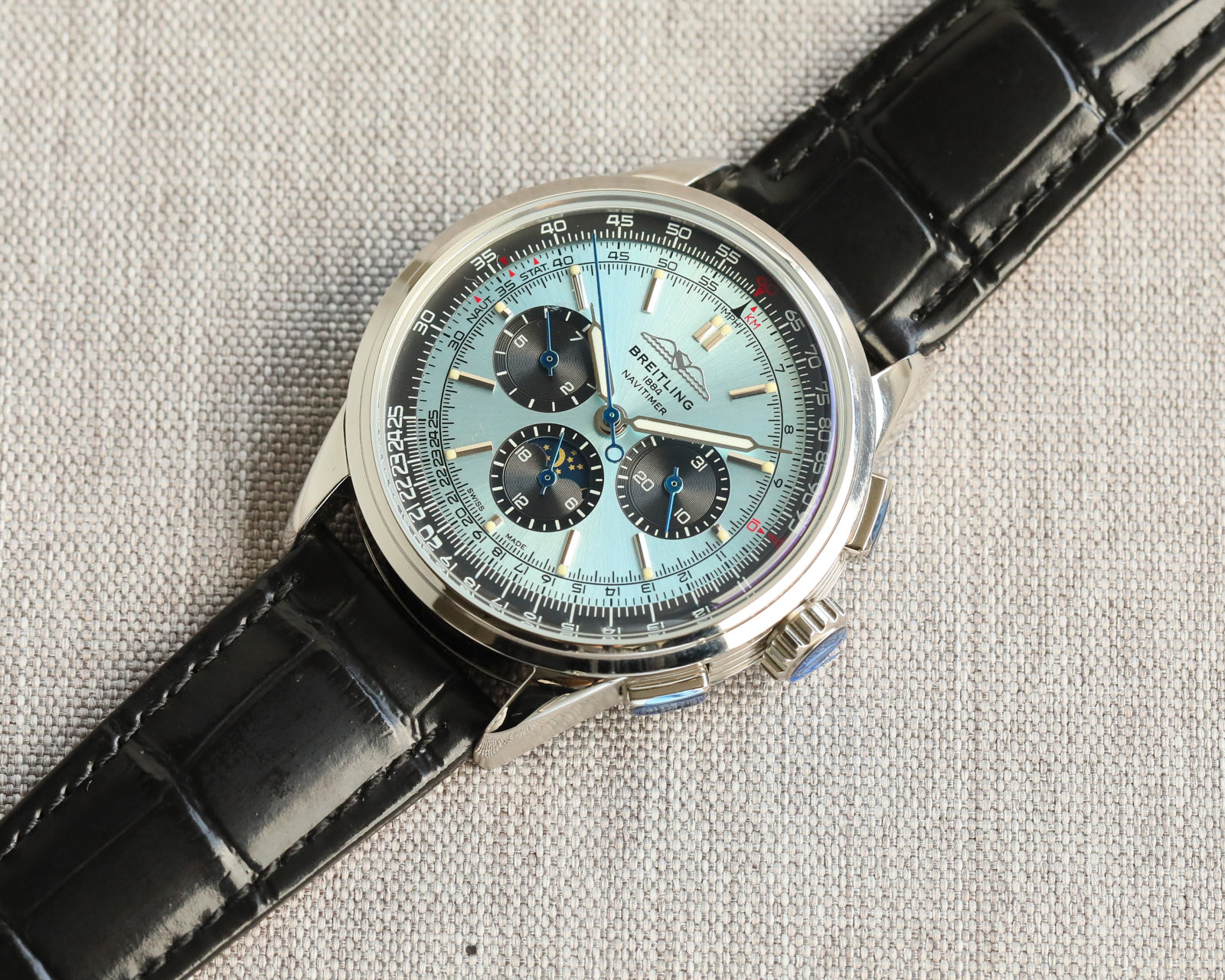 Breitling Watch 42mm White / Gold - watch0676 - Image 4