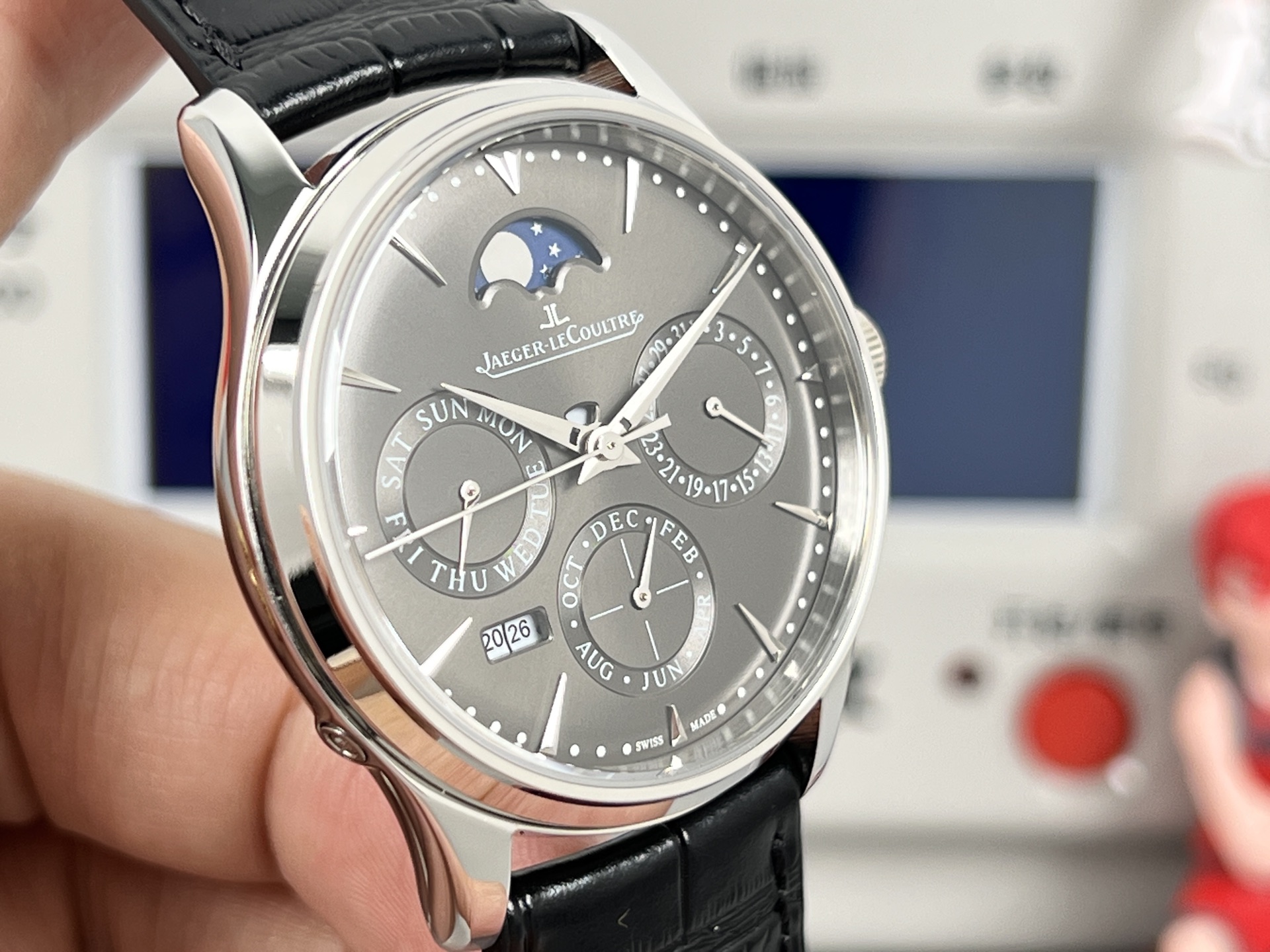 Classic Watch 39mm White / Blue - watch0707 - Image 4