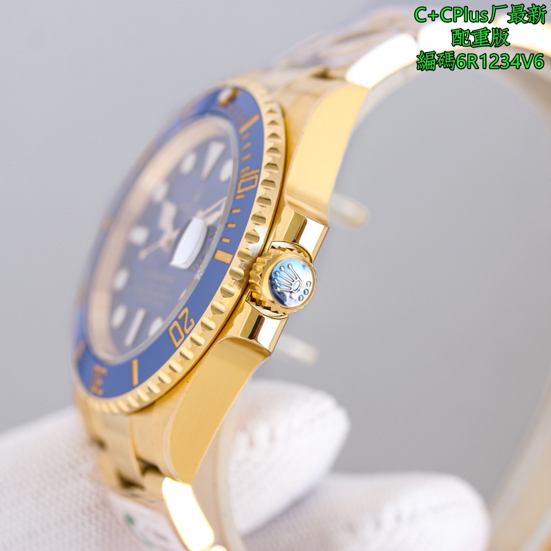 Rolex Submariner 40mm Blue / Green - watch0738 - Image 4