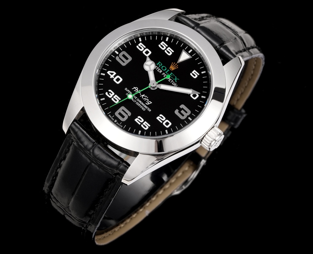 Rolex Watch 40mm Black / Green - watch0739 - Image 4