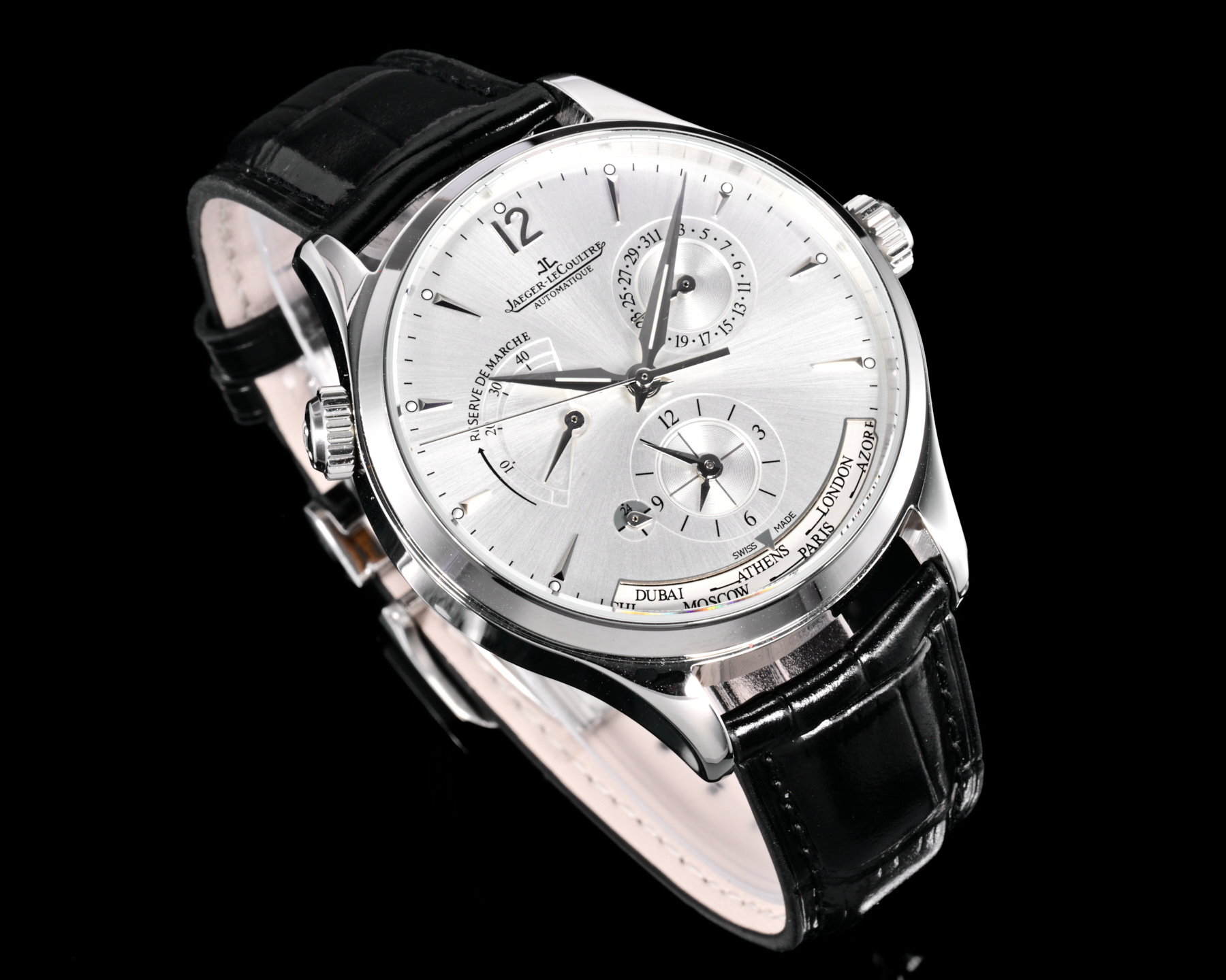 Jaeger-LeCoultre Watch 42mm White / Rose Gold - watch0741 - Image 4