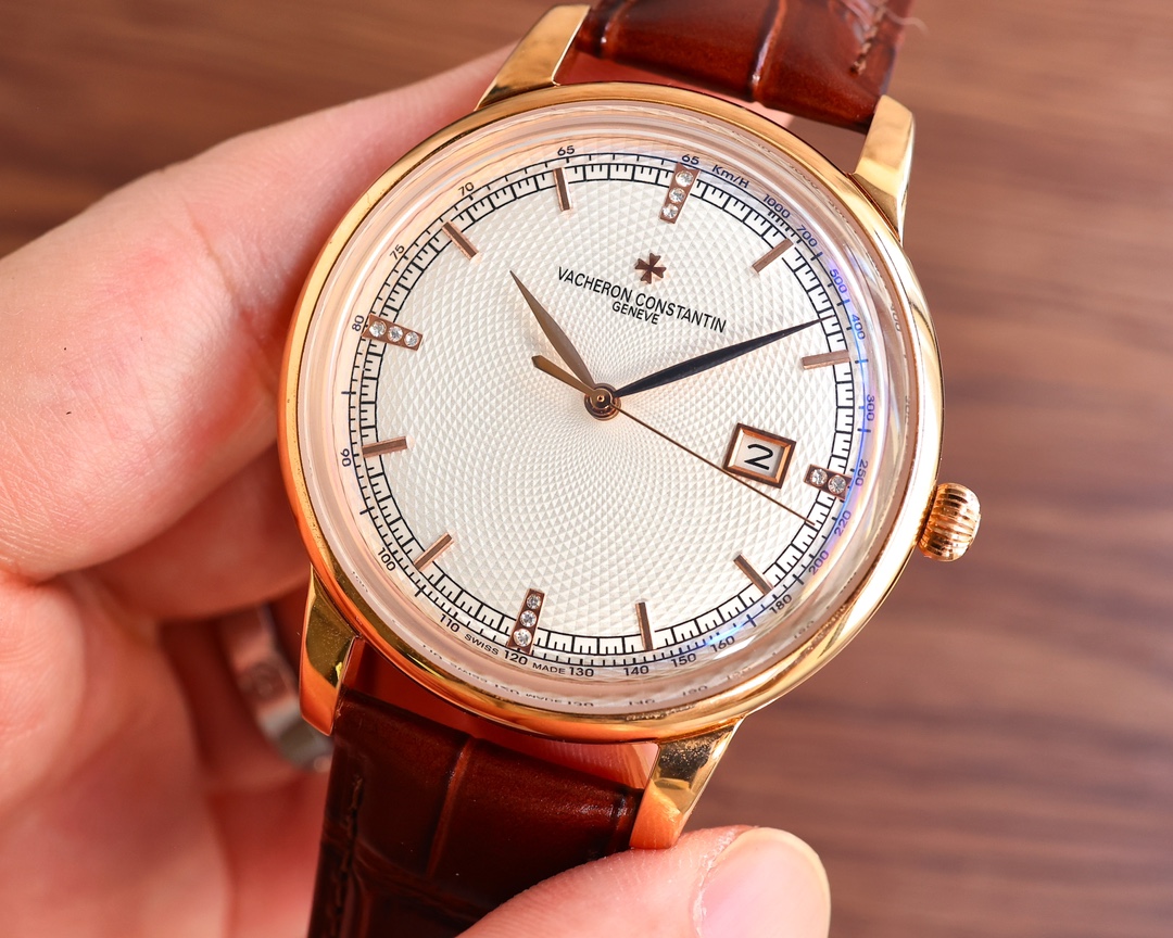 Vacheron Constantin Watch 41mm White / Gold - watch0760 - Image 4