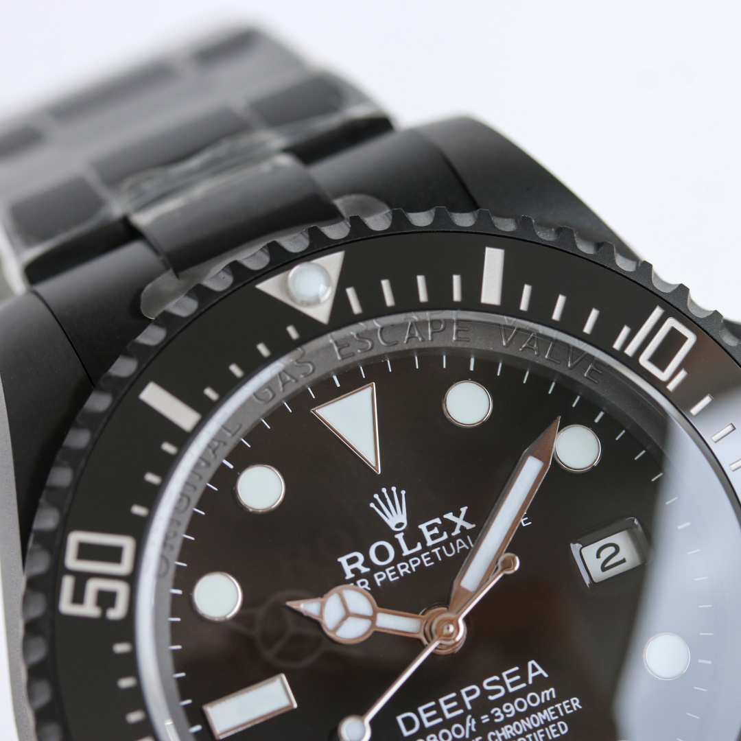 Rolex Watch 44mm Black - watch0761 - Image 4