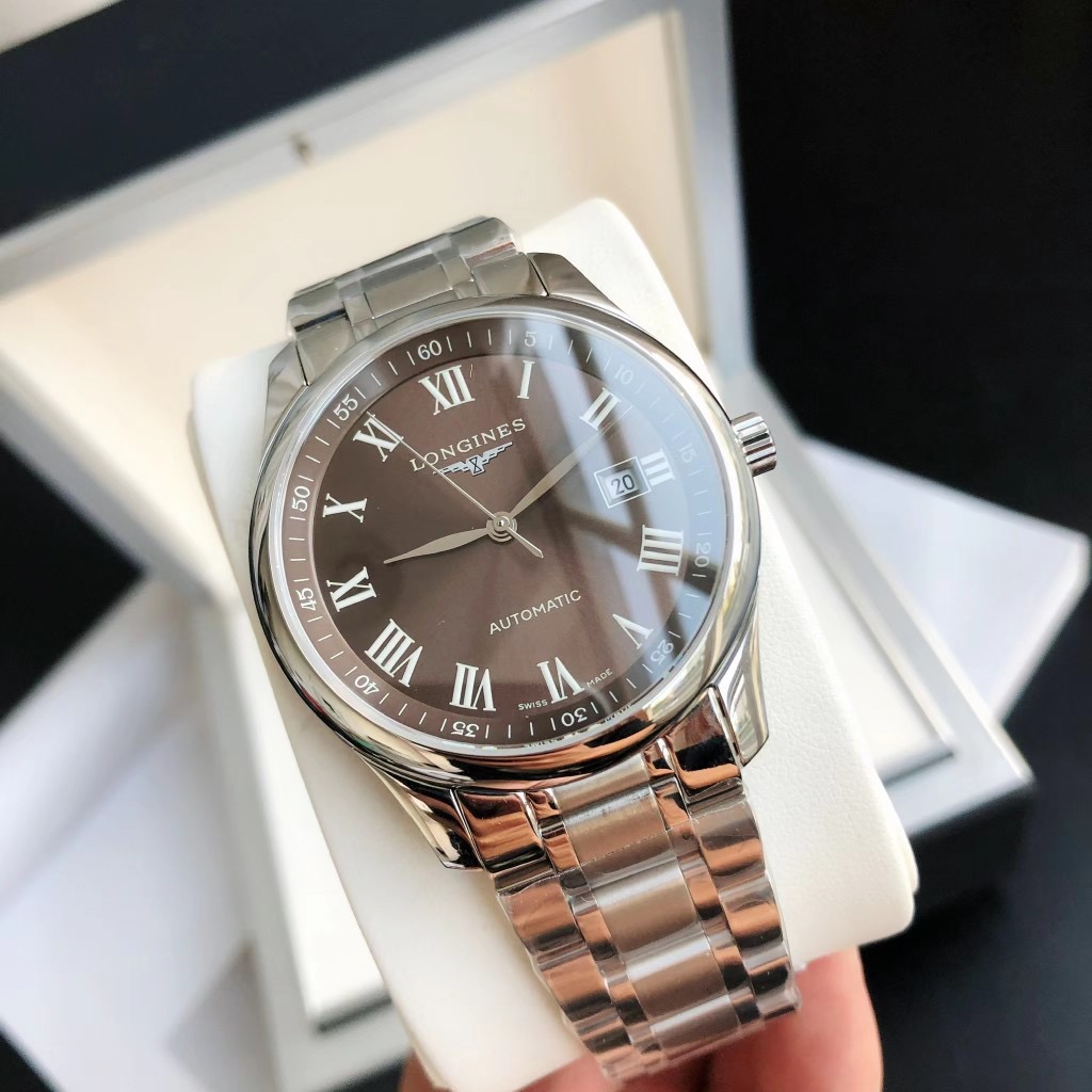 Longines Watch 40mm Silver - watch0785 - Image 4