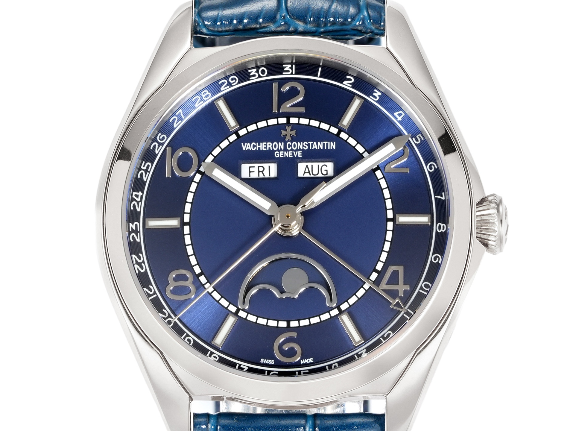 Classic Watch 40mm Blue / Silver - watch0786 - Image 4