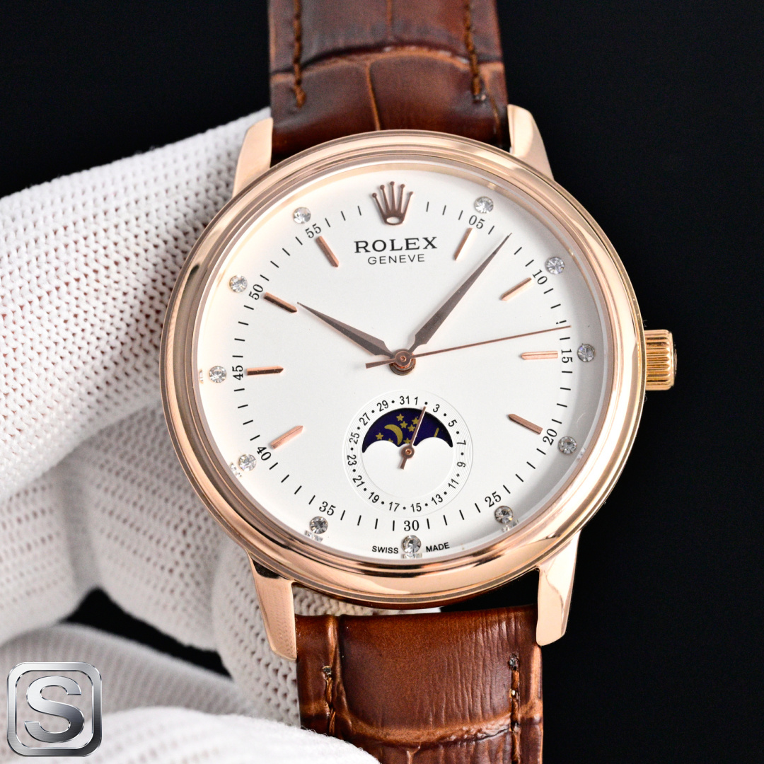 Rolex Watch 40mm White / Gold - watch0793 - Image 4
