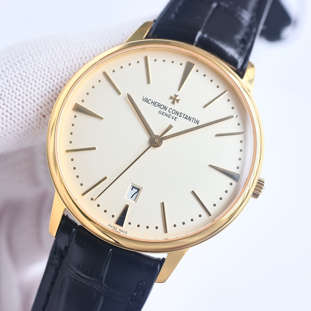 Vacheron Constantin Watch 40mm White / Gold - watch0795 - Image 4