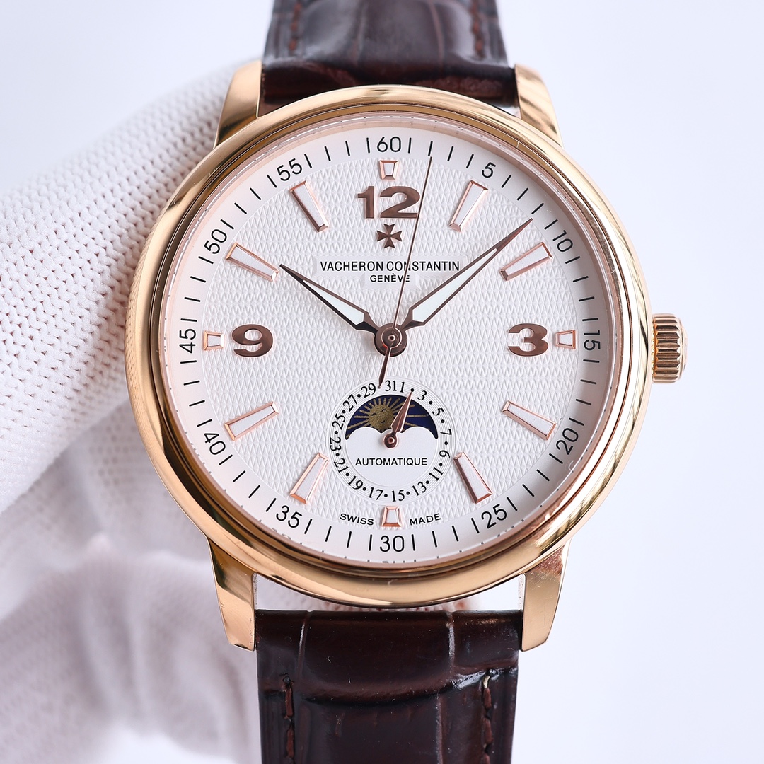 Vacheron Constantin Watch 40mm White / Gold - watch0832 - Image 4