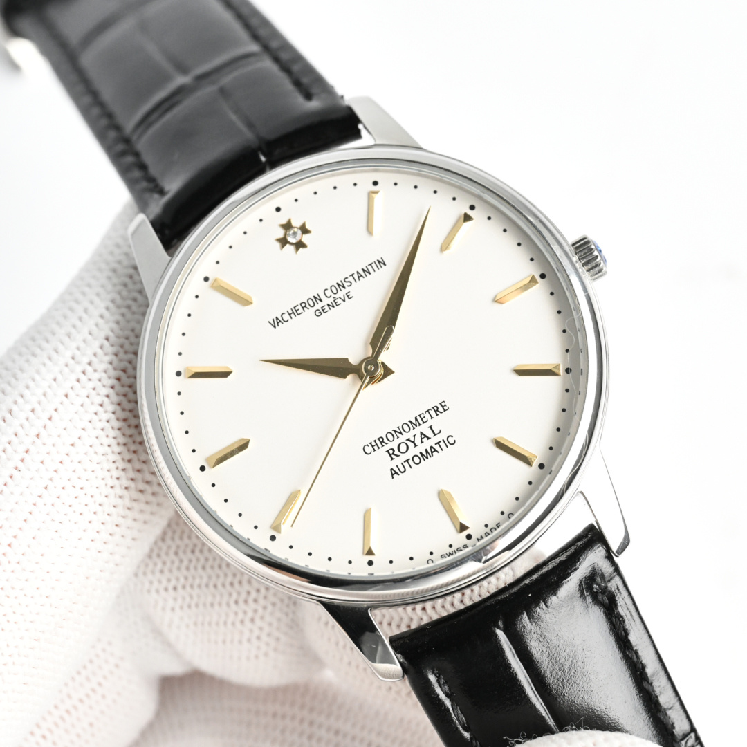 Vacheron Constantin Watch 40mm White / Gold - watch0833 - Image 4