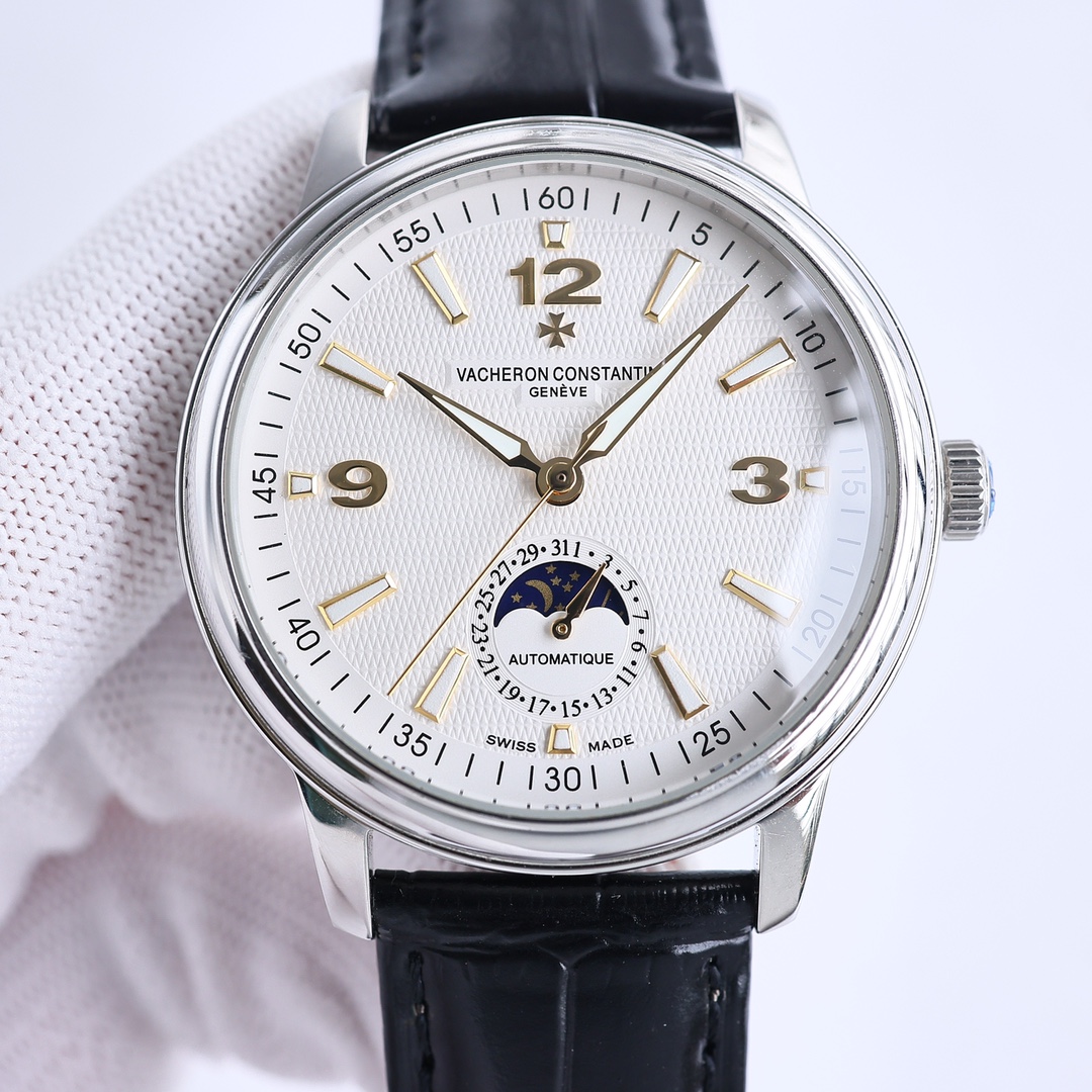Vacheron Constantin Watch 40mm White / Gold - watch0836 - Image 4