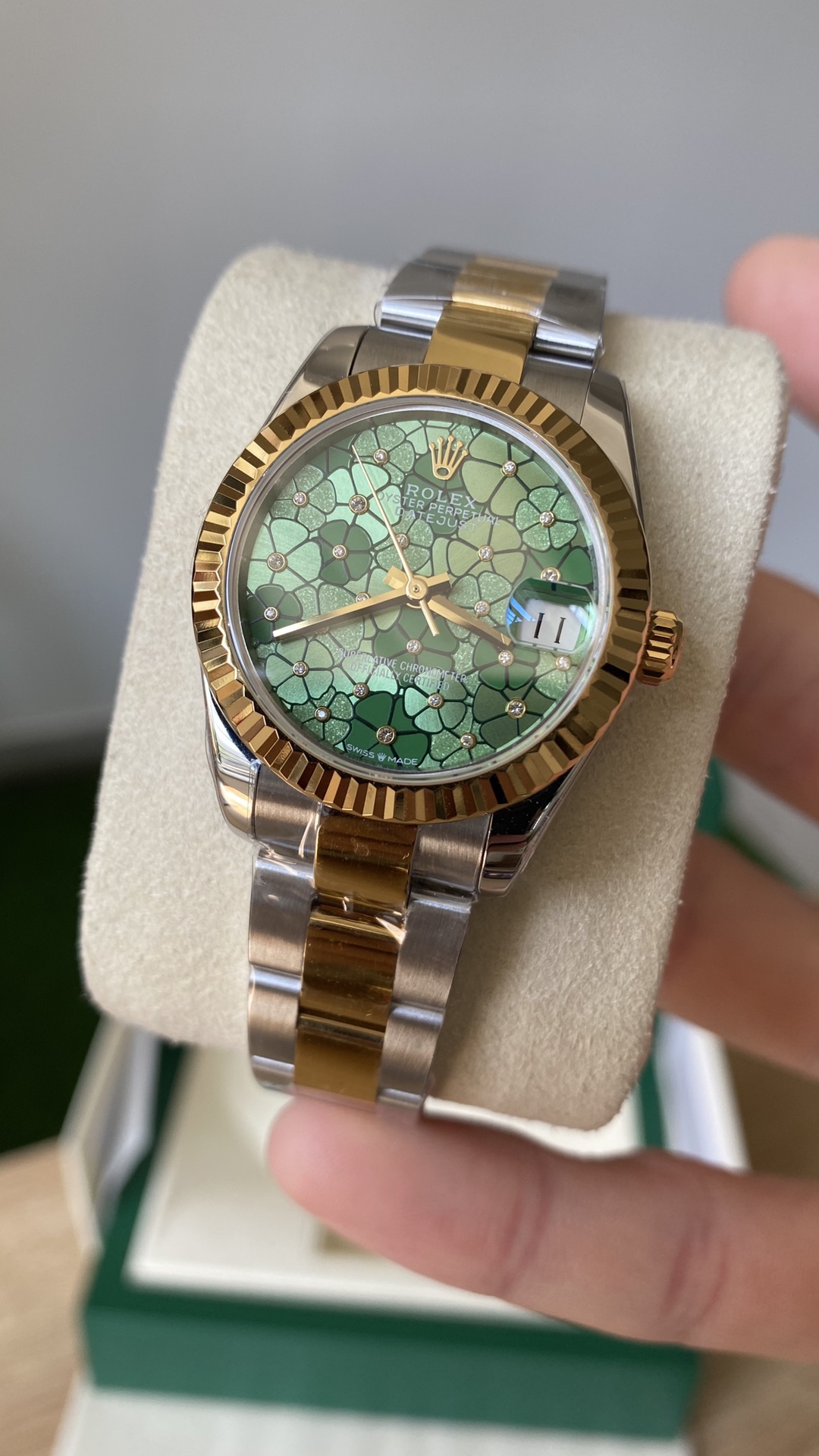 Rolex Datejust 31mm Blue / Silver - watch0851 - Image 4