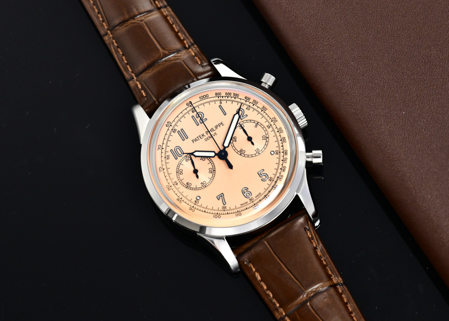 Patek Philippe Watch 42mm White / Gold - watch0872 - Image 4
