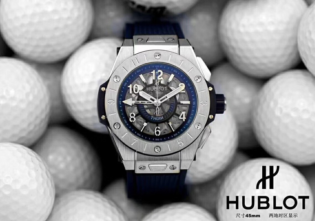 Hublot Big Bang White / Gold - watch0904 - Image 4