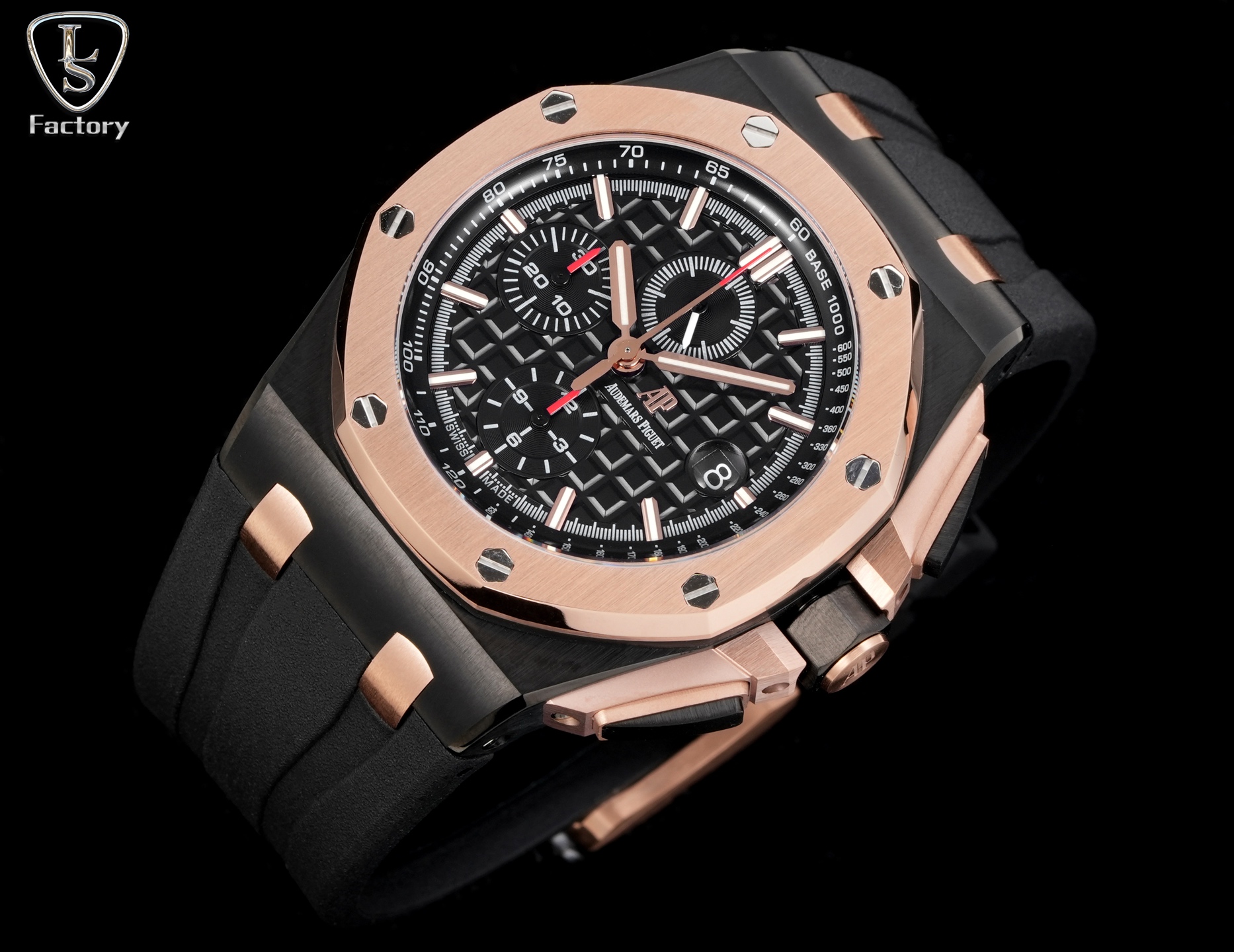 Audemars Piguet Royal Oak Black / Blue - watch0942 - Image 4