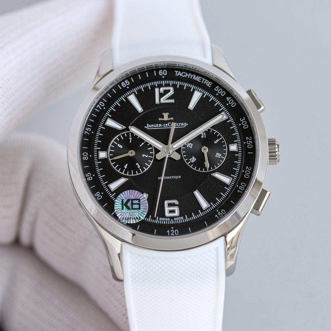 Jaeger-LeCoultre Watch 42mm White / Rose Gold - watch0945 - Image 4