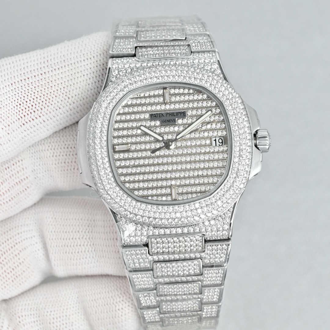 Patek Philippe Nautilus 40mm Gold / Rose Gold - watch0958 - Image 4