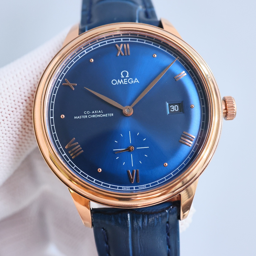 Omega De Ville White / Rose Gold - watch0965 - Image 4