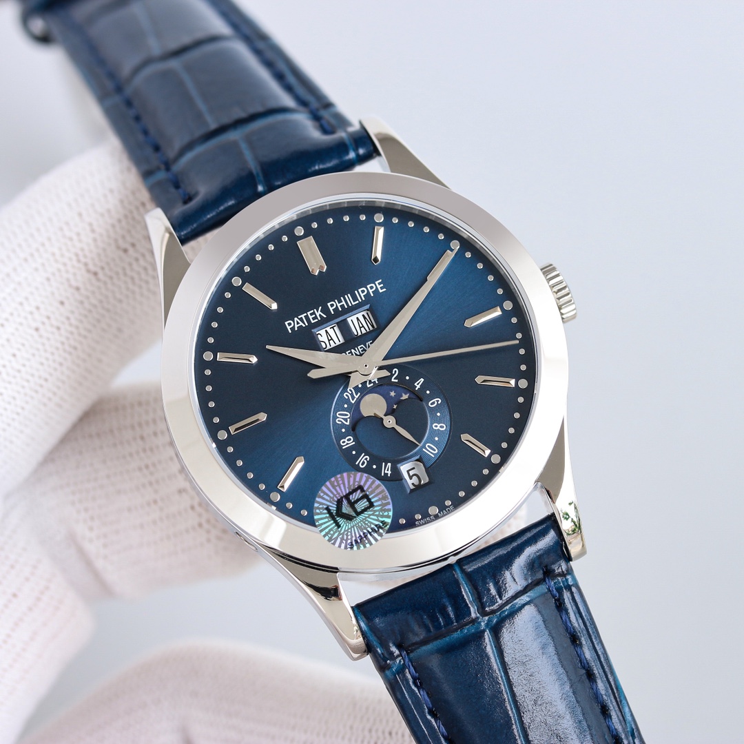 Patek Philippe Watch 38.5mm White / Rose Gold - watch0989 - Image 4
