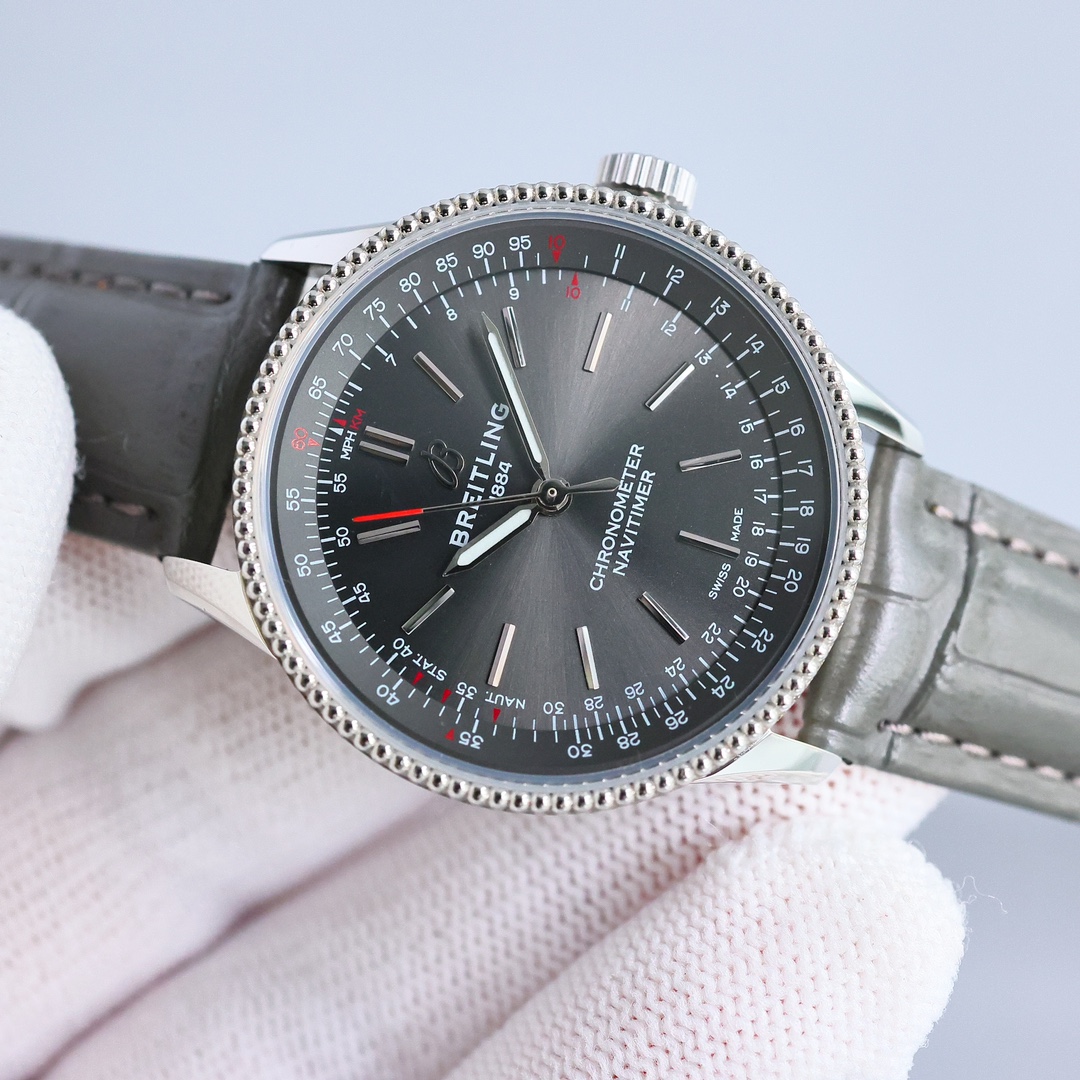 Breitling Navitimer 35mm White / Blue - watch0998 - Image 4