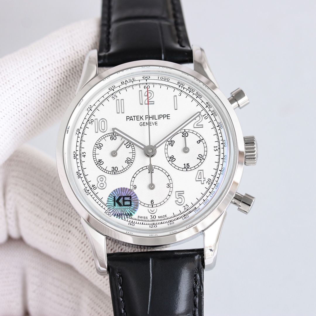 Patek Philippe Watch 41mm Silver - watch1002 - Image 4