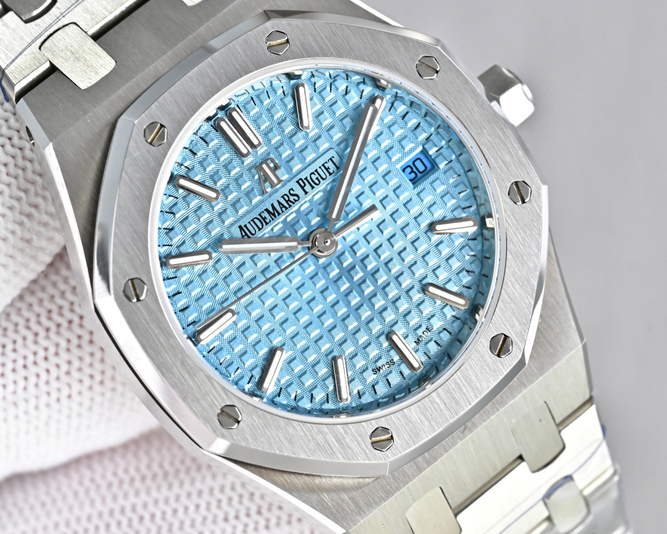 Audemars Piguet Royal Oak 34mm Rose Gold / Silver - watch1015 - 图片 4