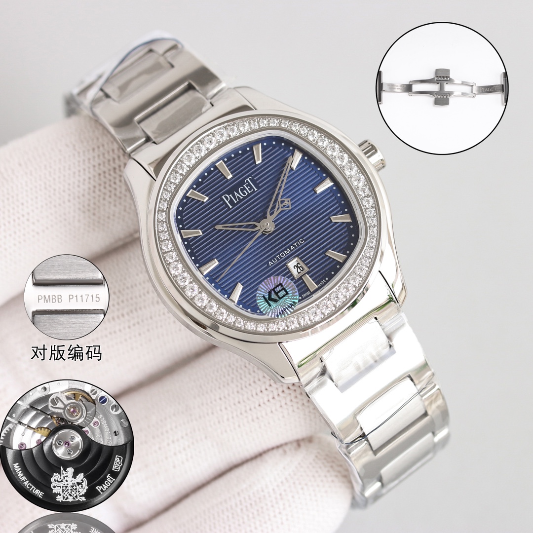 Patek Philippe Nautilus White / Rose Gold - watch1019 - Image 4