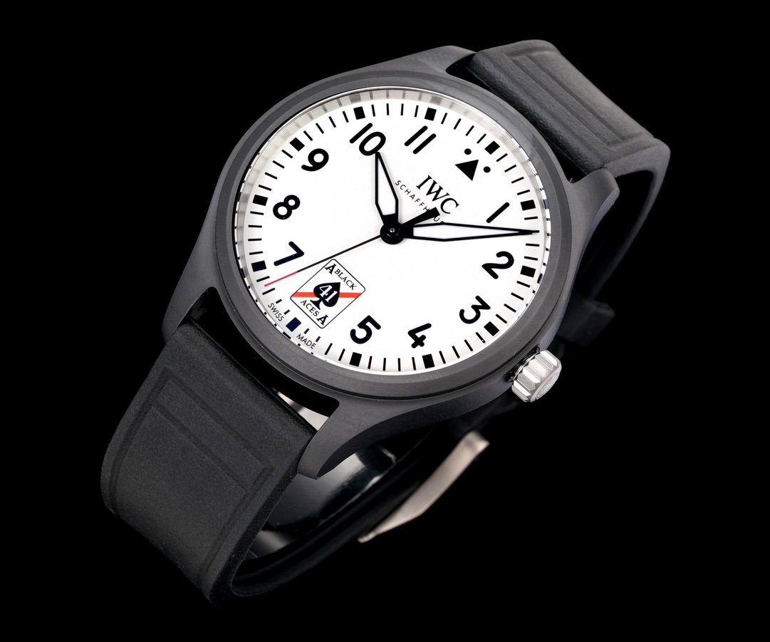 IWC Pilot 41mm White - watch1023 - Image 4
