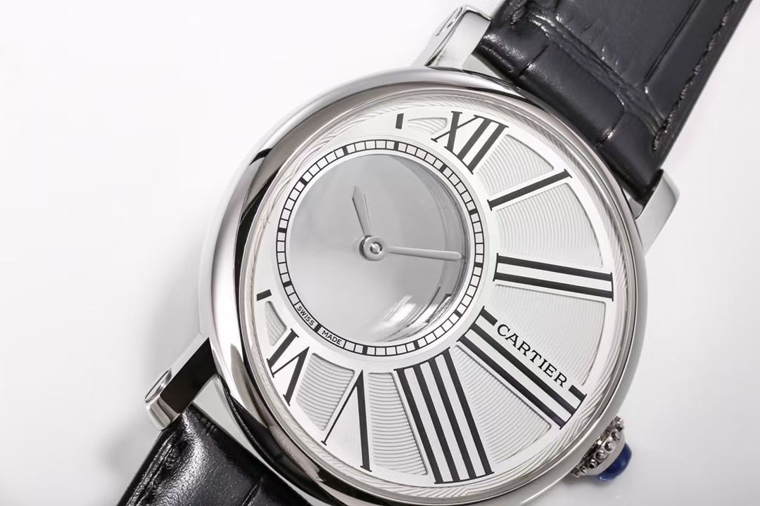 Cartier Watch 42.5mm White / Gold - watch1036 - Image 4
