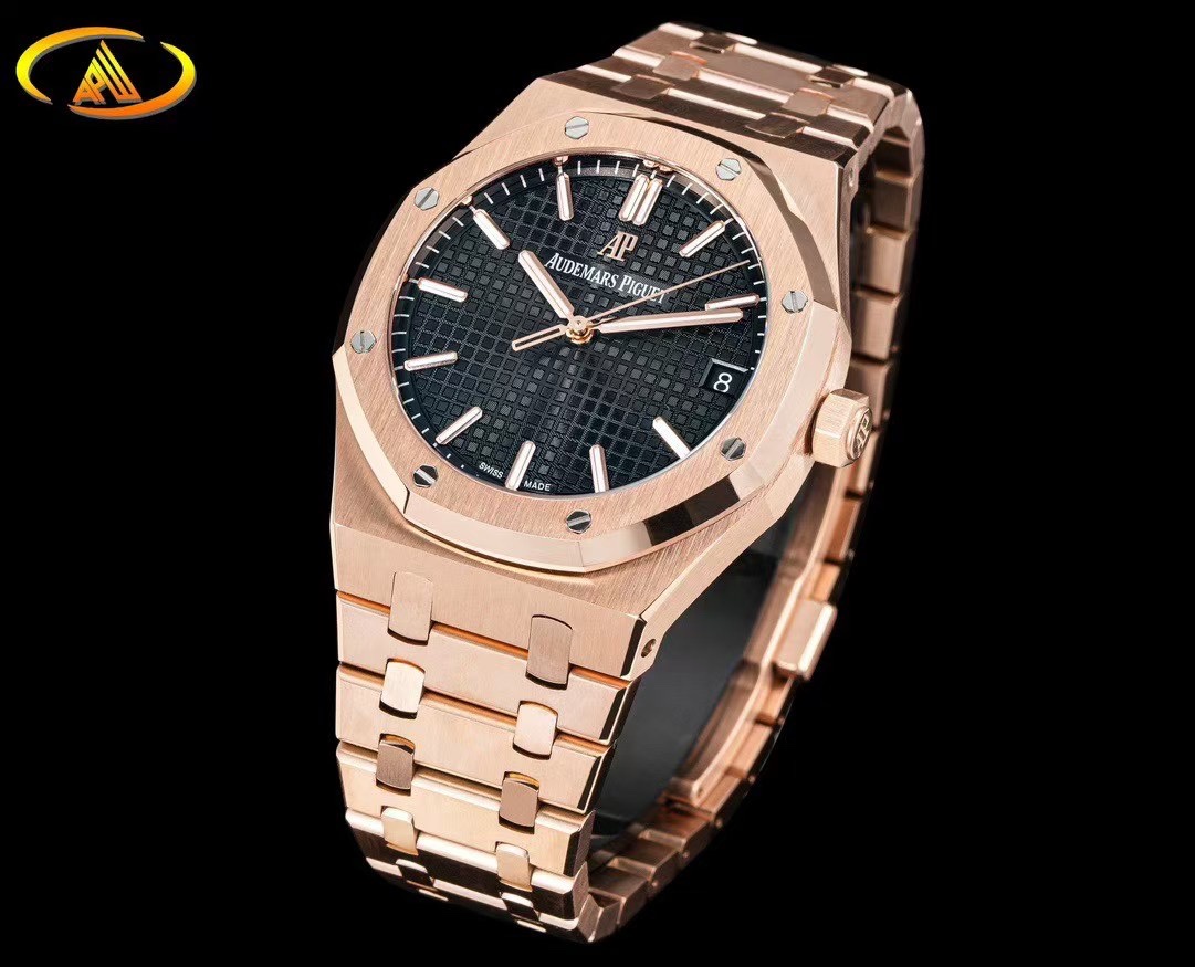 Audemars Piguet Royal Oak Blue / Gold - watch1061 - Image 4