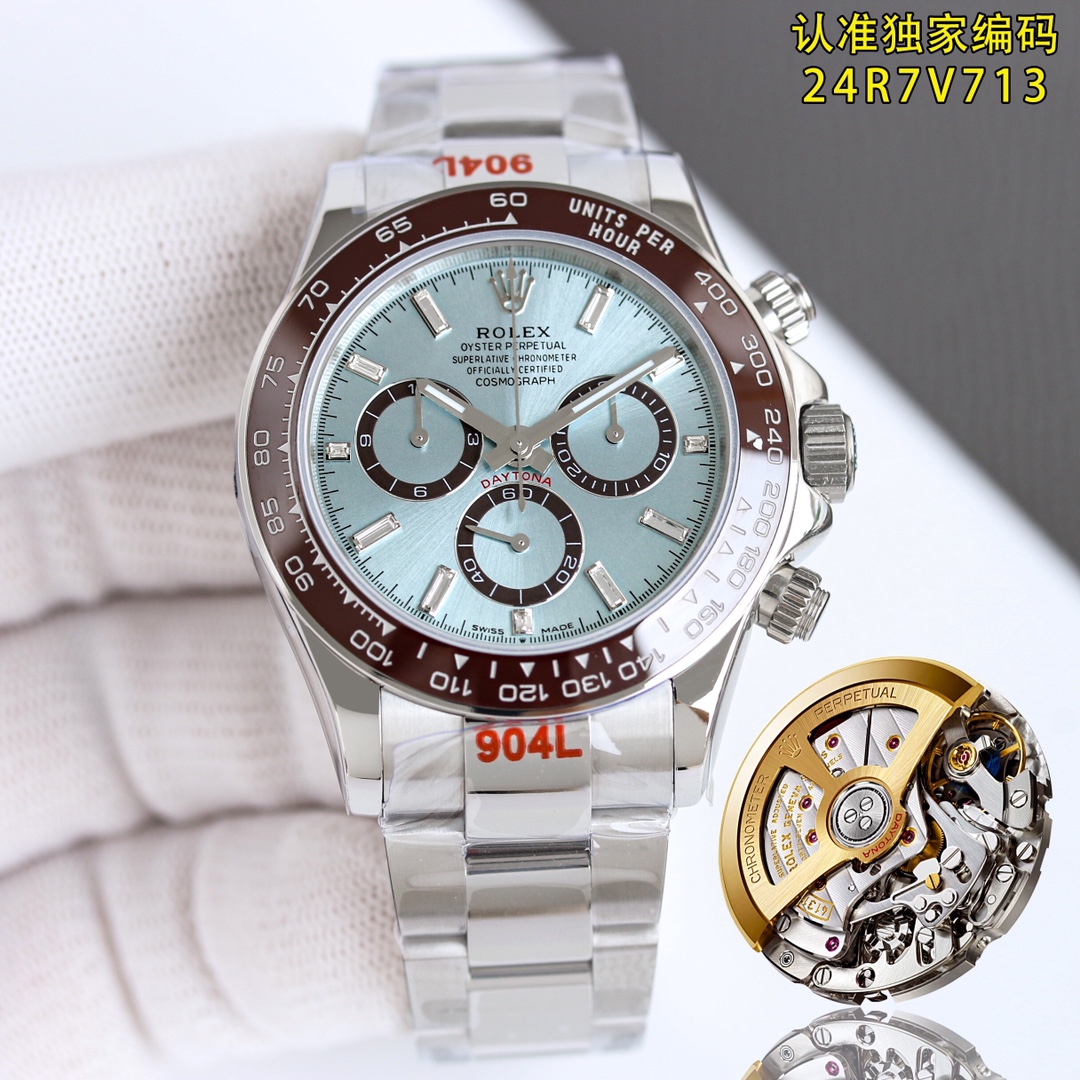 Rolex Watch Silver / Gray - watch1064 - Image 4