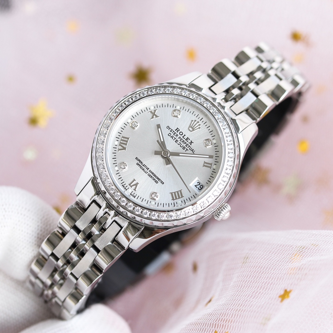 Rolex Watch Silver - watch1072 - Image 4