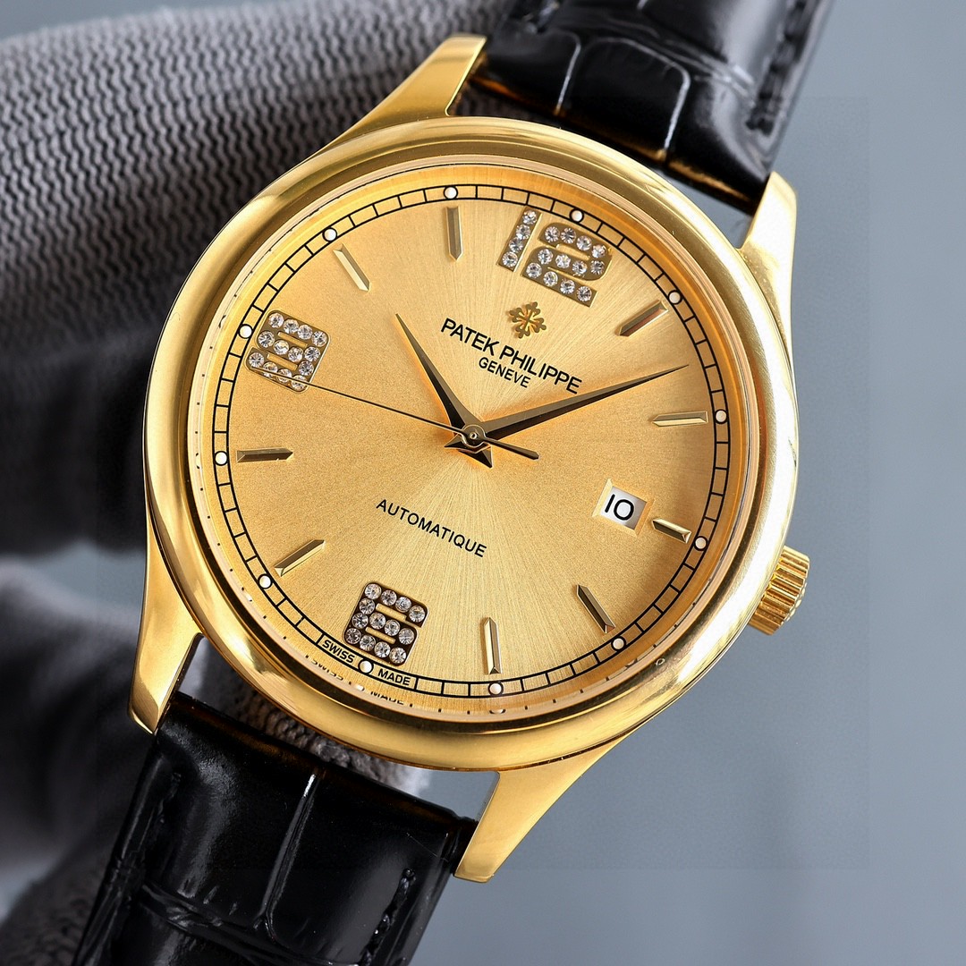 Patek Philippe Watch 40mm Silver - watch1077 - Image 4
