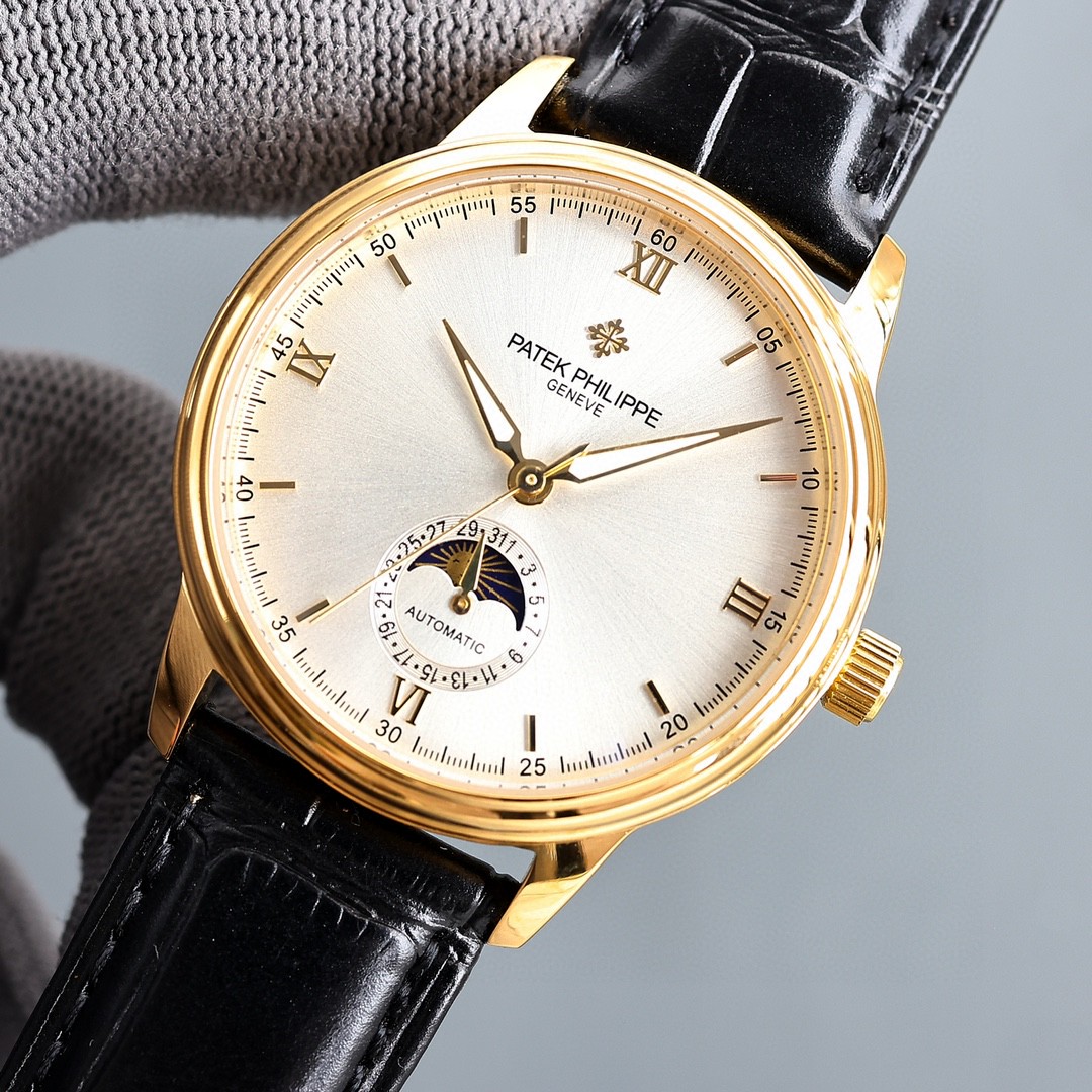 Patek Philippe Watch White / Gold - watch1082 - Image 4