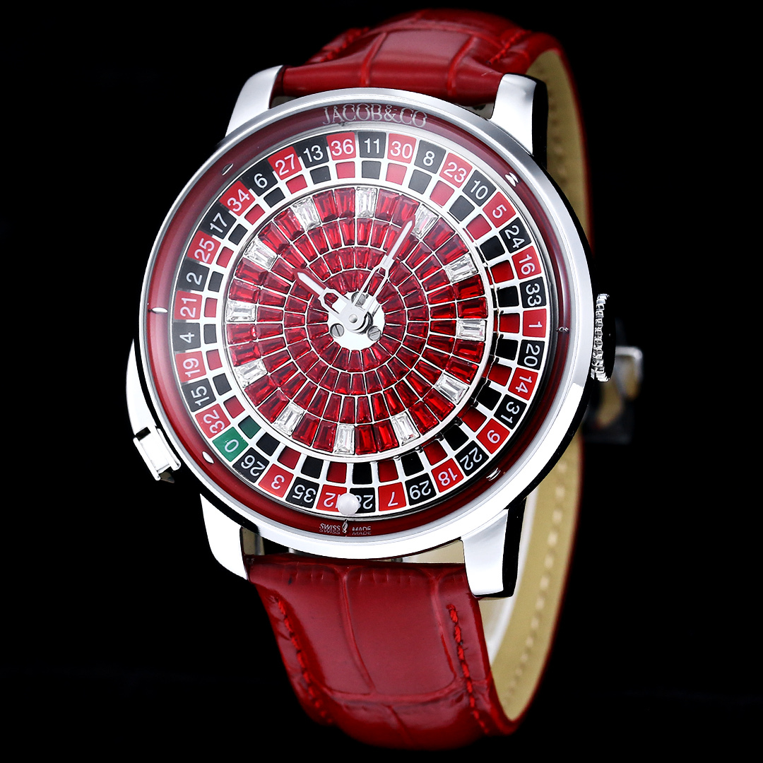 Classic Watch 44mm Black / White - watch1085 - Image 4