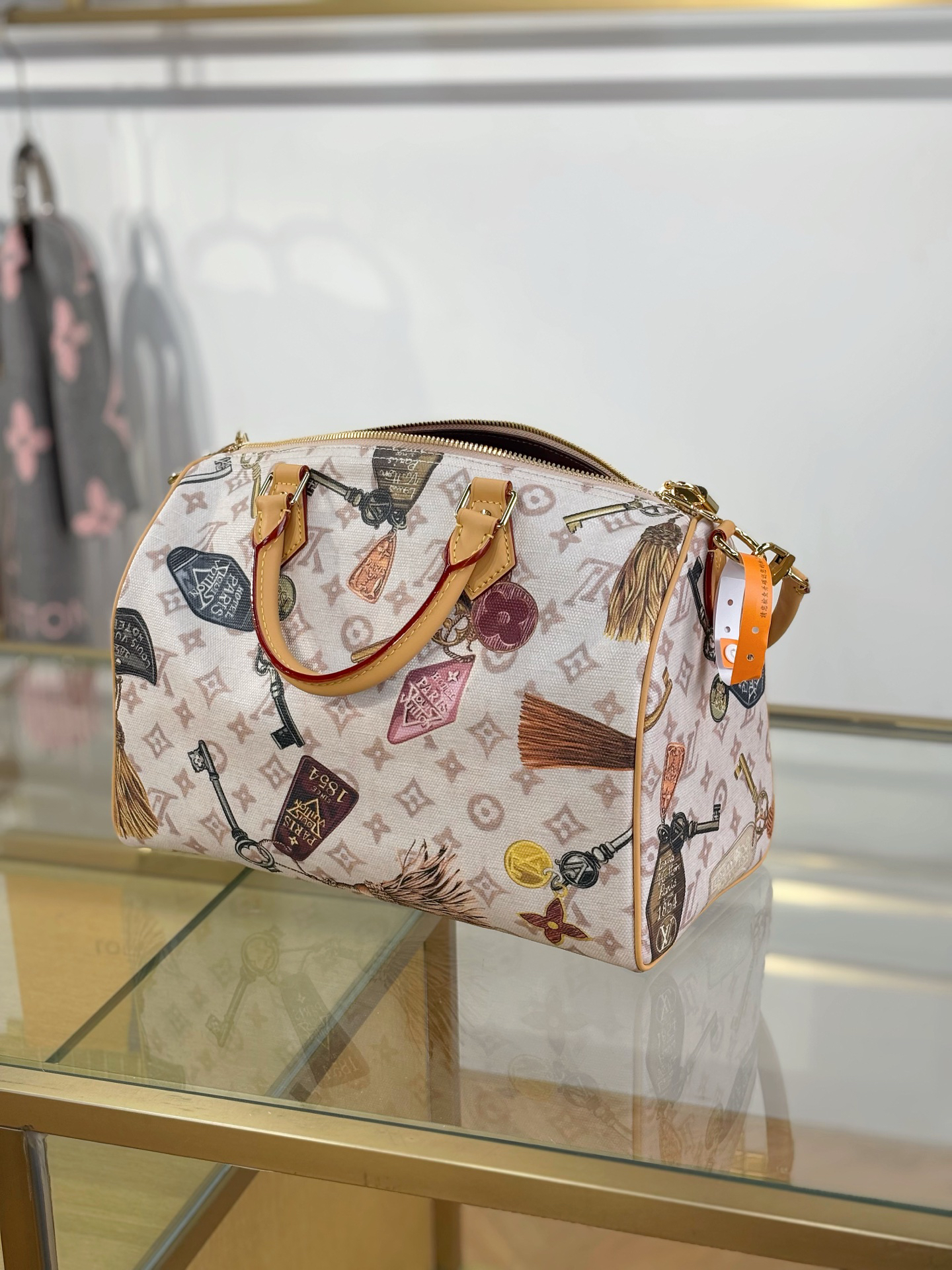 lv0172 Louis Vuitton M29377 M28379 Speedy SO Top Handle Bag with Dynamic Code - Image 4